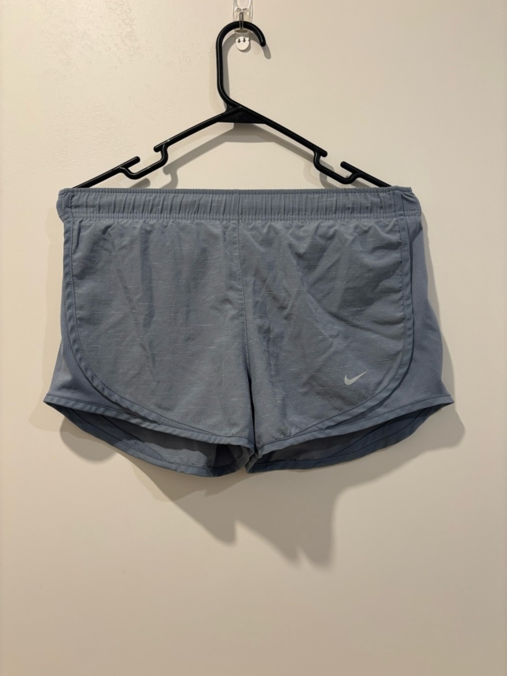 Nike Women's Pale Blue Athletic Running Shorts